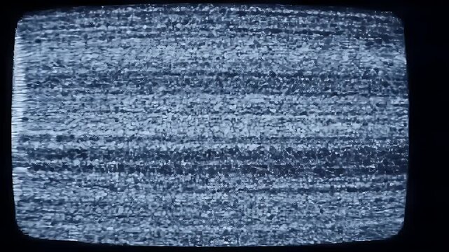 Static on an old television screen.