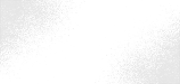 Abstract grey halftone pattern background with gradient effect
