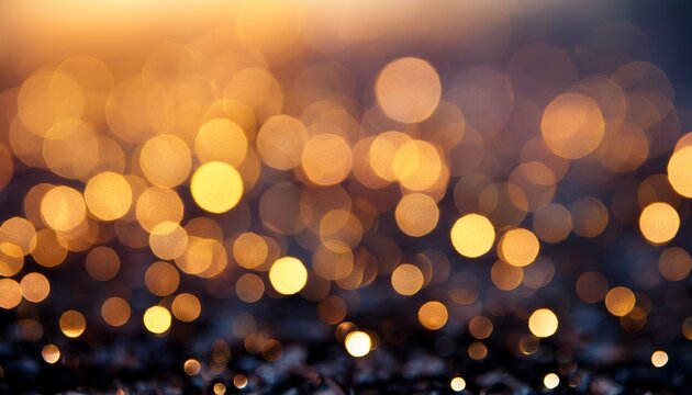 Abstract Background Bokeh Used As A General Design Surface
