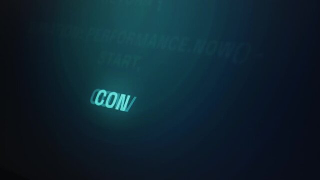 Luminous return statement text glows on a dark textured screen with a subtle cyan light. Concept of programming logic, software development, artificial intelligence, and digital functions.