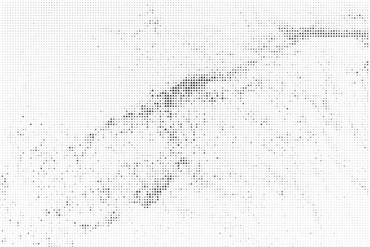 Abstract halftone pattern with triangular shapes forming a diagonal gradient texture