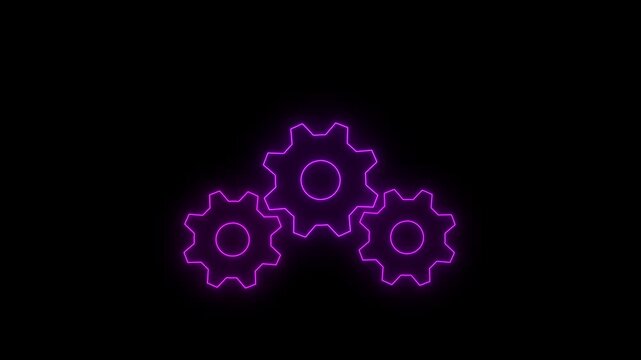 Abstract blue circle of light with floral pattern vector illustration wallpaper design