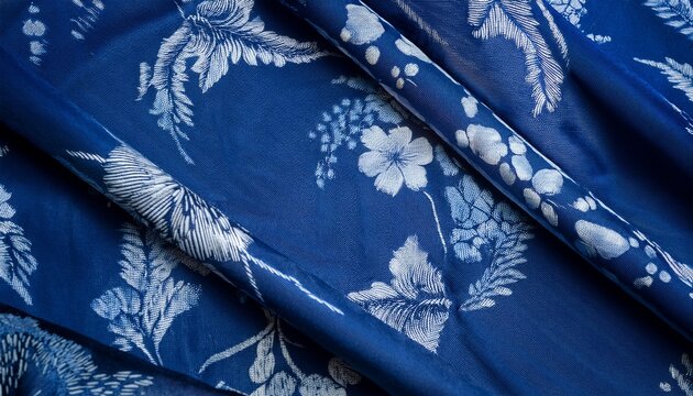 Indigo Batik Cloth