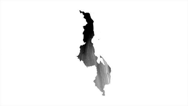 Malawi Black map stain video 4K
