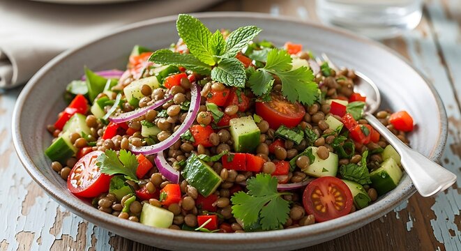 Bol de l&eacute;gumes frais