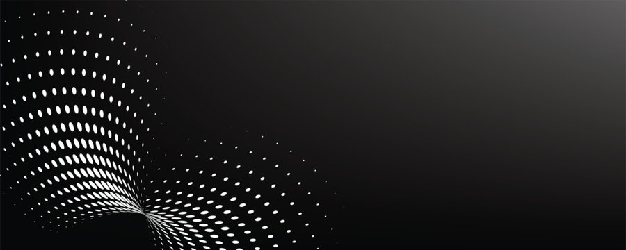 Abstract dark geometric background with seamless organic turing pattern. Modern minimalist backdrop with black bio maze lines texture vector.