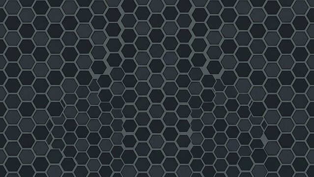 Golden Innovation futuristic dark hexagon honeycomb technology pattern Perfect for advertising presentation banner background brochure