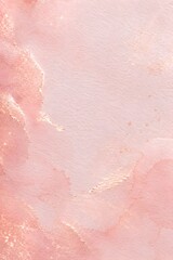 Fototapeta premium Soft Blush Pink Paper Texture with Rose Gold Shimmer, Premium Feminine Vertical Background for Luxury Branding Cosmetic