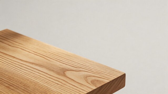 Wooden surface with natural grain