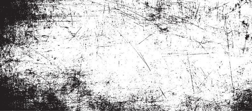 Abstract white and black texture of a grunge concrete dust wall with cracks and scratches dust spray grainy surface overlay design with halftone dots background 