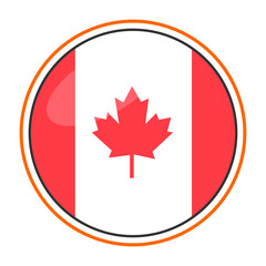 Obraz premium Canada Flag Symbol