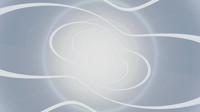 Abstract design with smooth lines and soft light in a gray background