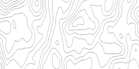 Topographic map background, contour lines illustration, geographic terrain template, vector design element © SELIM