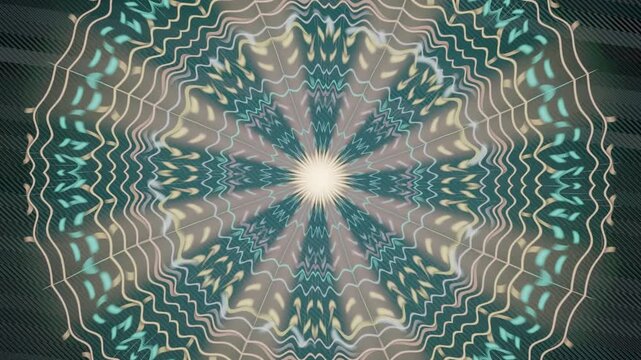 Colorful abstract pattern with swirling shapes and light effects