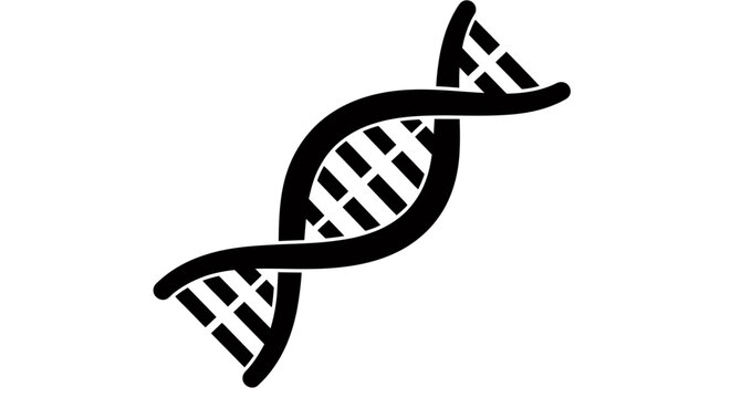 DNA Double Helix Representation Highlighting Genetic Information and Molecular Biology Concepts.