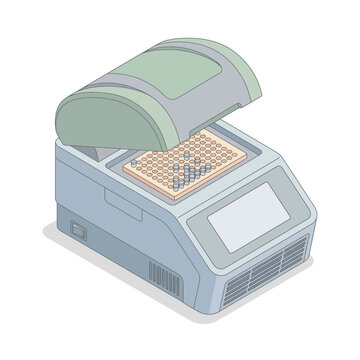 Automated DNA Synthesizer Machine