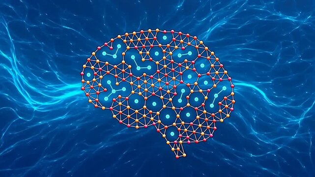 Abstract brain network connection