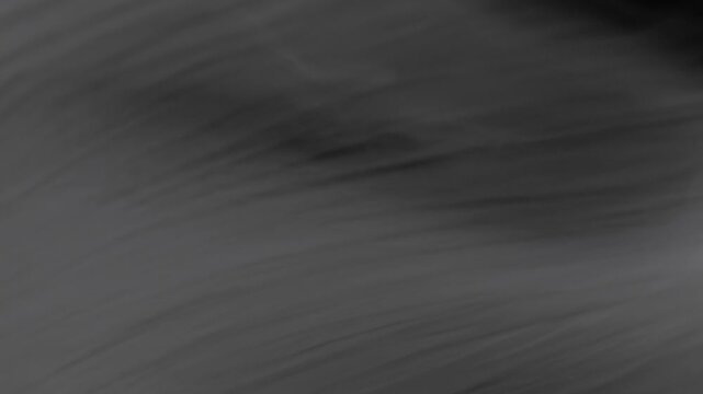 Water-flow style white mist flows into frame from bottom left corner.