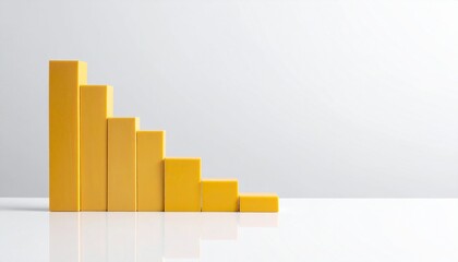 Obraz premium business chart with arrow