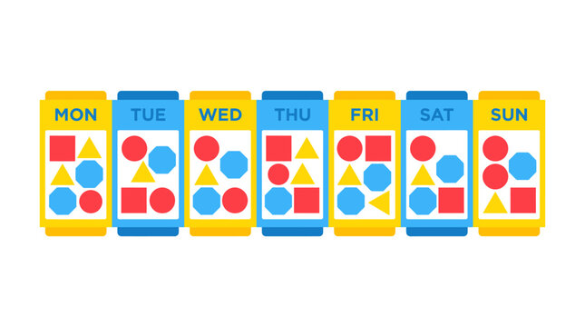 Weekly Schedule Display