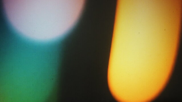 Abstract multicolor bokeh light effect