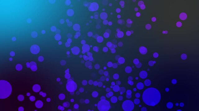 blue bokeh background