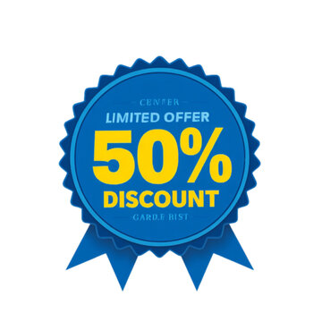 Blue Ribbon Seal - 50% Discount Limited Offer