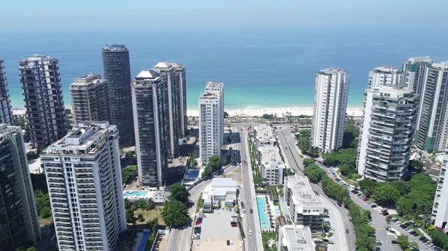 Barra da Tijuca, Posto 5, Rio de Janeiro, Brazil, clear water, transparent water, crystal clear ocean, turquoise water, beach, Brazilian beach, tropical beach, sandy beach, white sand, ocean waves, wa