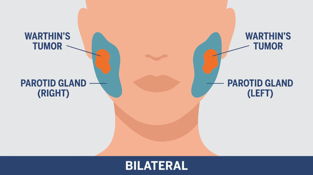 Warthin's Tumor Parotid Gland Bilateral
