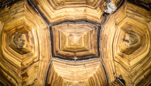 Close-up of a turtle's shell pattern.