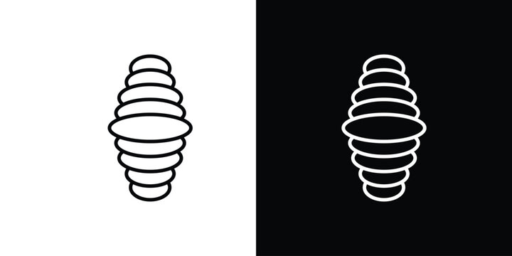 Grub icon for web or mobile apps. EPS10