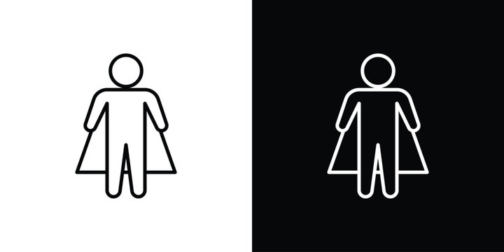 Hero icon for web or mobile apps. EPS10