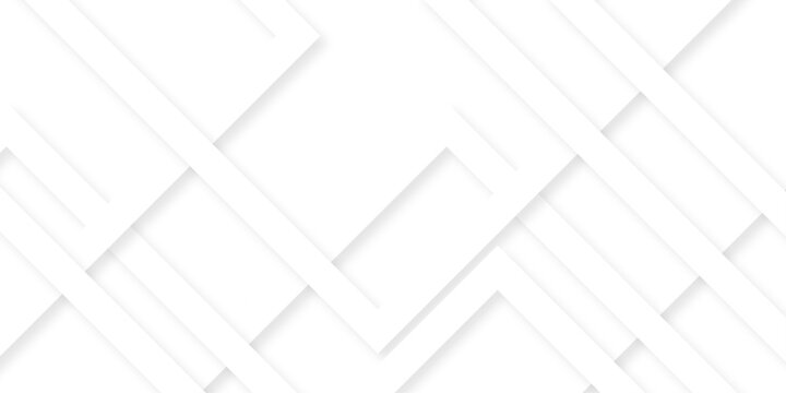 Abstract space square cube transparent paper geometric background. vector modern layer white and gray gradient material rectangle, rhombus shape web blank business template background.