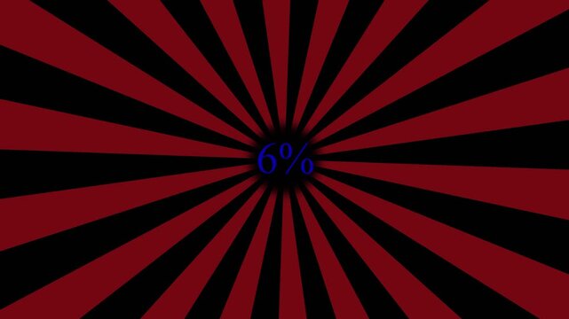 Comic book deep red orange background with rays animation, colorful radial speed lines from middle to the outside seamless loop abstract line rays sunburst manga anime cartoon neon test 6