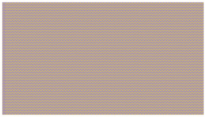 Purple geometric background with yellow interlaced circle pattern creating elegant fish scale texture. © RIDOY
