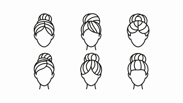 Hairstyle Icons: Six Bun Styles for Women