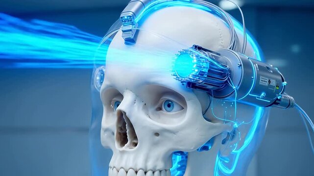 Neural Signal Amplifier: Titanium Implant with Bluetooth Transmission