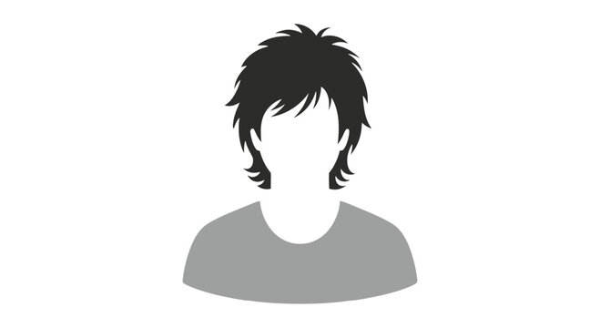 Illustration of a faceless person.