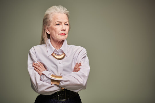 Elegant Mature Confidence