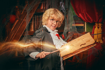 Naklejka premium Mystic Wizard Apprentice