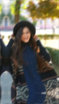 Vertical Directional Blur Transition