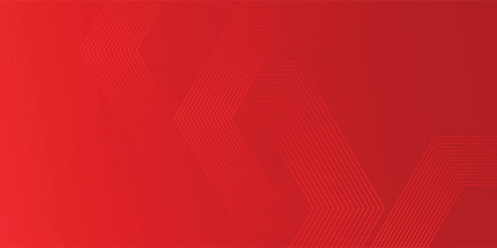 Abstract hexagon rendering of a simple red abstract glass background design.