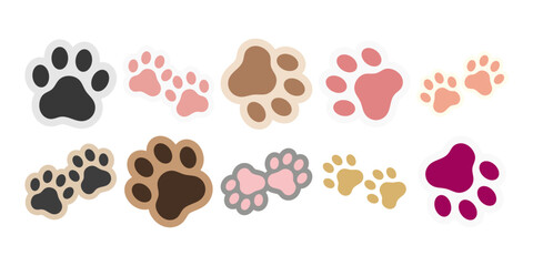 Cat Paw Sticker © farmstudios
