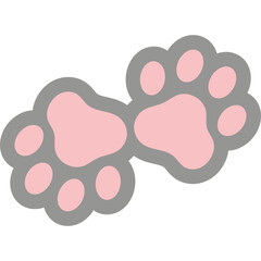 Cat Paw Sticker © farmstudios