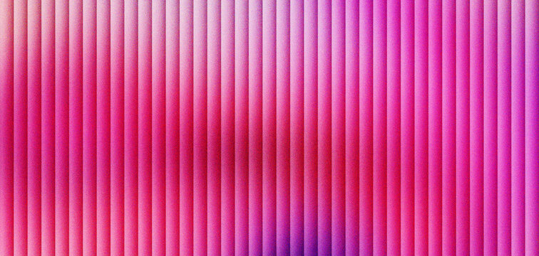 Abstract pink gradient background with vertical lines, vibrant magenta textured backdrop with rhythmic parallel stripes. Colorful soft light pattern for modern web design and digital media.