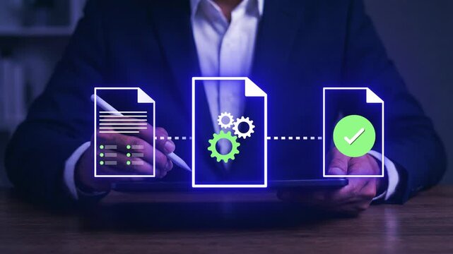 Approval Workflow system streamlining document processing, business validation, authorization routing, operational management and enterprise process execution from submission to approved outcome
