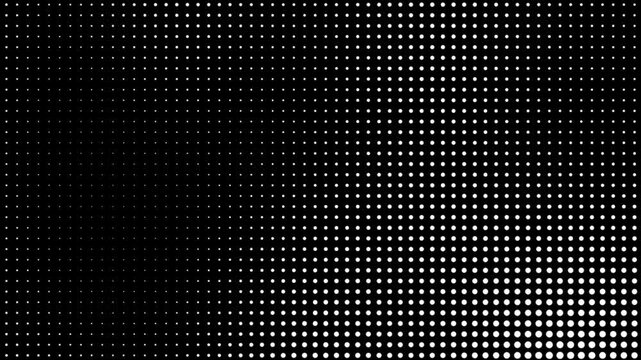 Halftone dots background ,Halftone gradient. Dotted gradient, smooth dots spraying and halftones dot background seamless horizontal geometric pattern vector template set