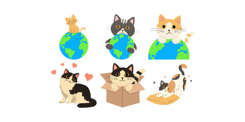 World Cat Day Illustration © Leonardo