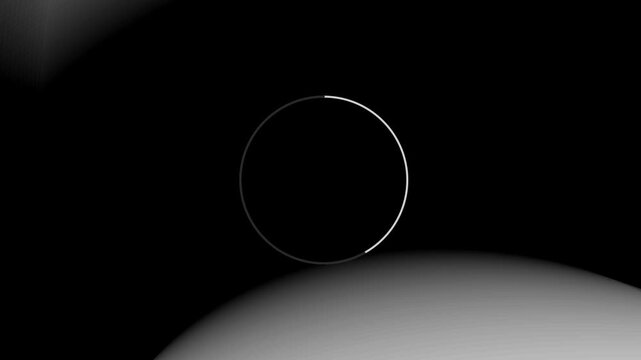 10 second countdown timer, Abstract countdown and rotating circular animation on white background