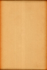 Fototapeta premium Vintage Brown Kraft Paper Background with Burnt Edges, Retro Parchment Texture with Dark Vignette Border, Clean Antique Cardstock Page for Menu and Certificate Design